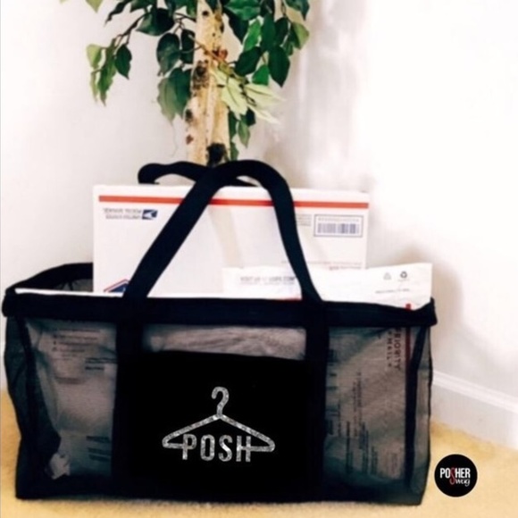 SellersMerch Handbags - Large Shipping Utility Tote (Lay Flat Capability)